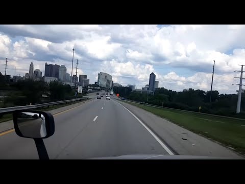 BigRigTravels LIVE! Columbus to Zanesville, Ohio Interstate 70 East-Aug