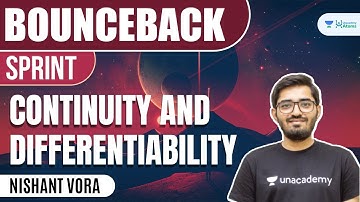 Continuity and Differentiability | JEE 2023 | JEE Maths | Nishant Vora