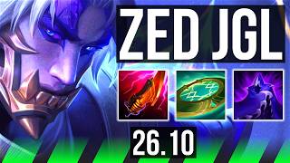 ZED vs SYLAS (JGL) | 72K damage, Good KDA: 24/2/12 | KR Master | 26.10