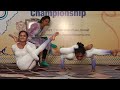 International yoga performance 2022  artistic group neha bag  tahira ahmed