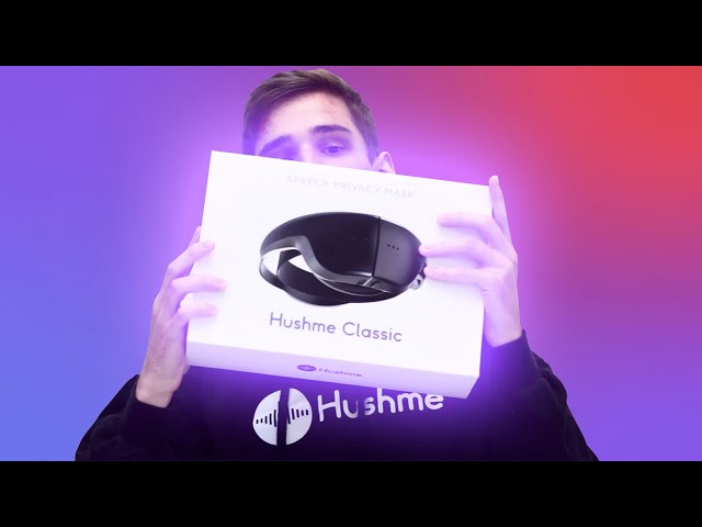 Hushme Speech Privacy Mask Unboxing Review - YouTube