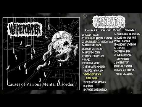Whitepowder - Causes of Various Mental Disorders FULL ALBUM (2026 - Goregrind / Death Metal)