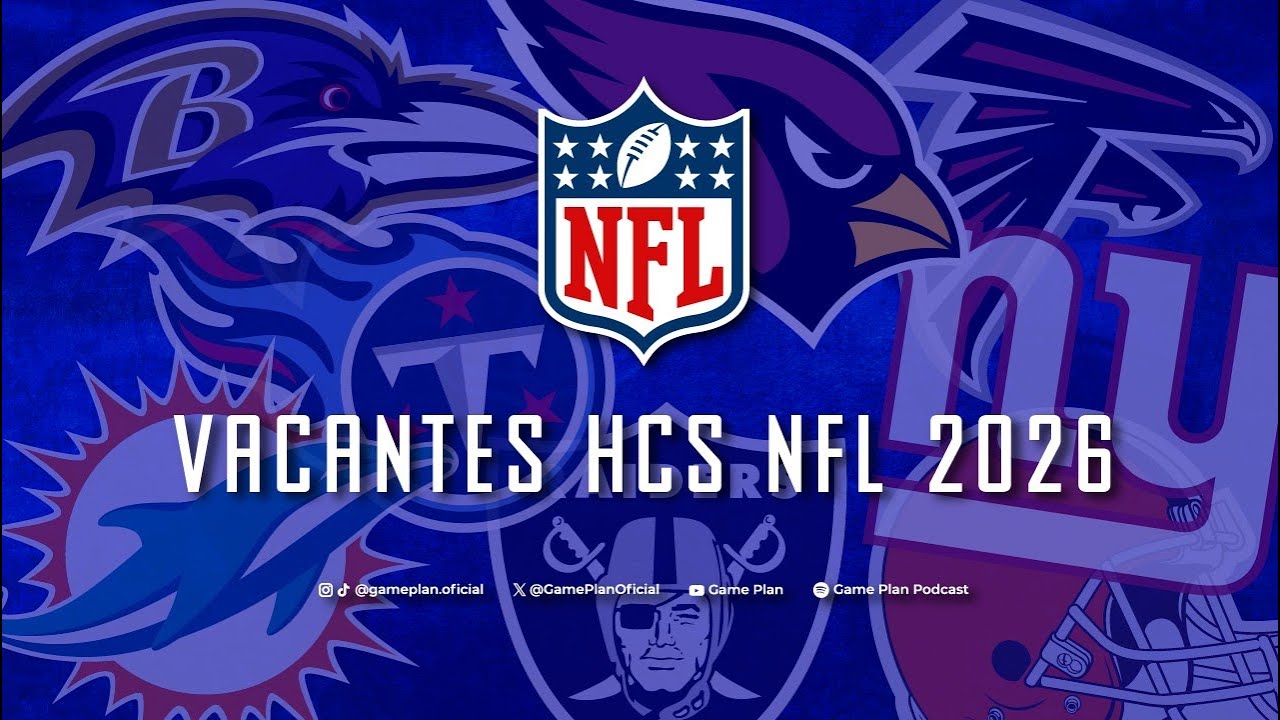 Vacantes Head Coaches NFL 2026