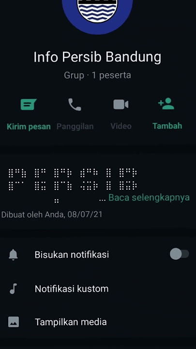 siapa mau masuk grup WA saya yang mau komen aja di bawah #persib #persibday #persibjuara