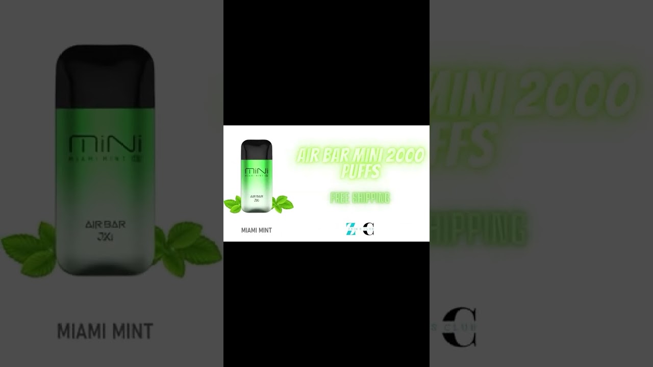 Air Bar Mini 2000 Puff "Exploring the world of smoke products! 🔥💨Disposable Vape
