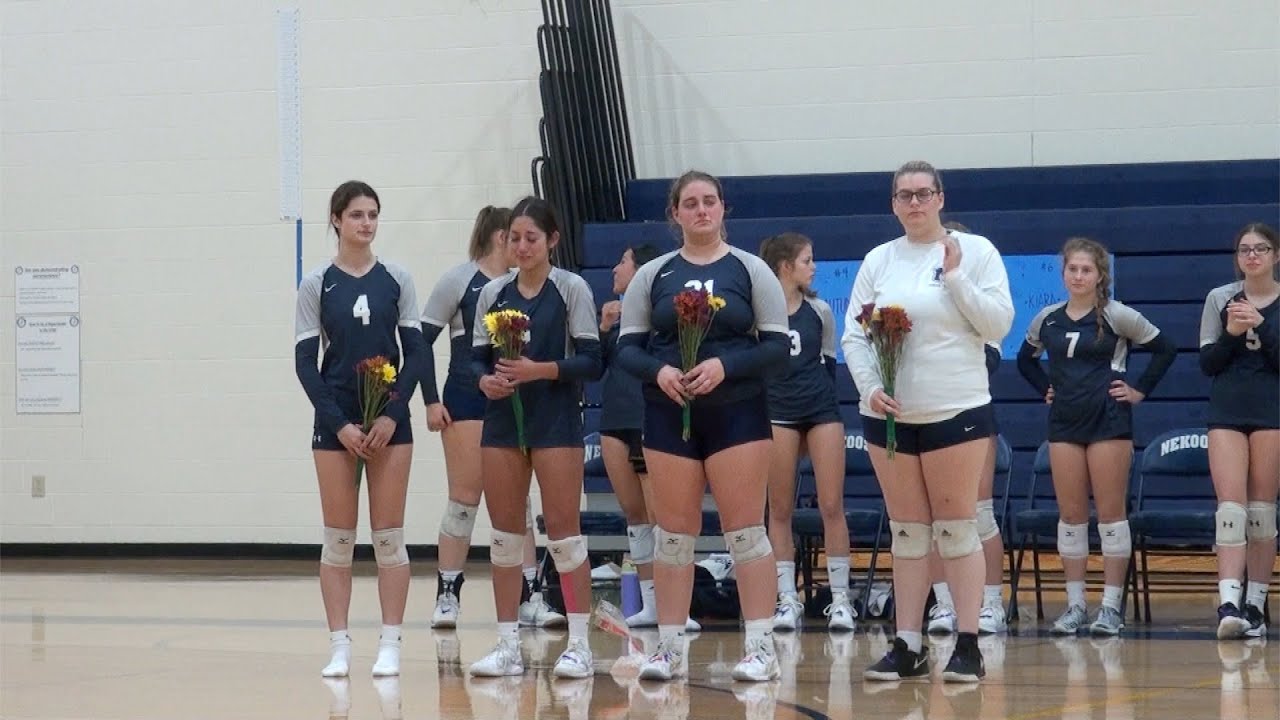 Nekoosa VB Senior Night 2022 YouTube