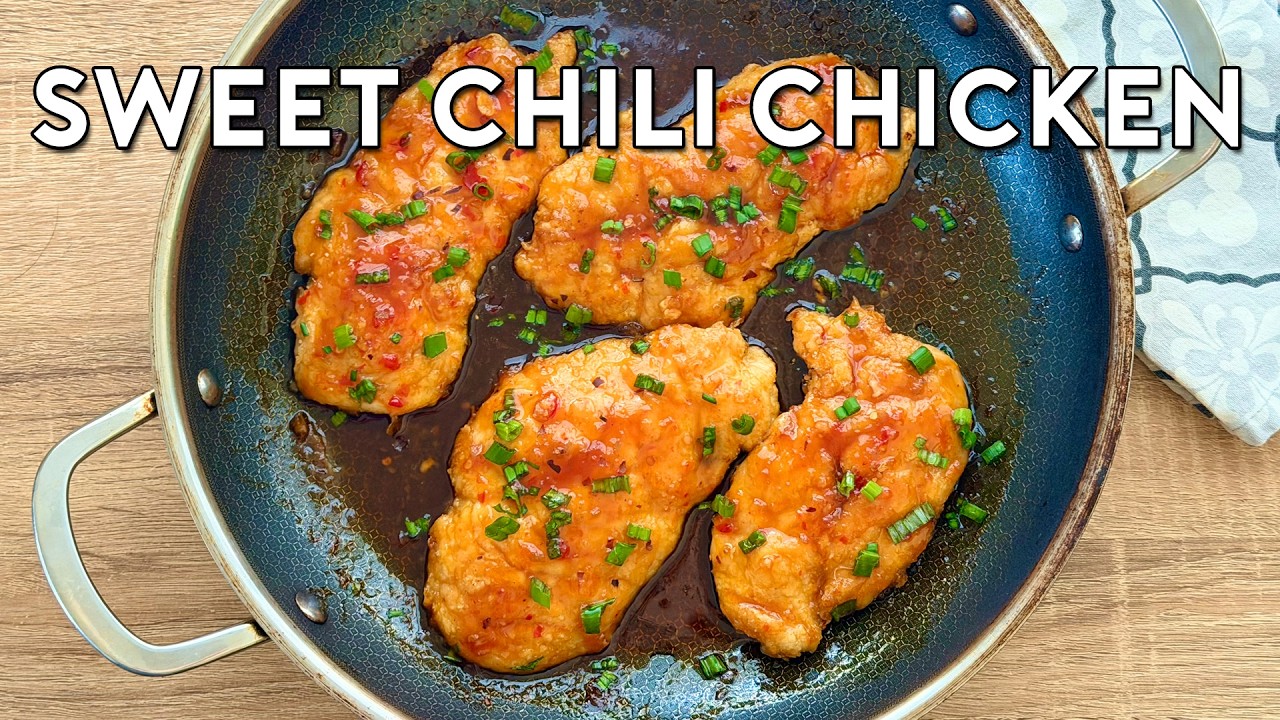 SWEET CHILI CHICKEN - YouTube