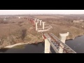 Мост в Запорожье который строят 24 часа в сутки