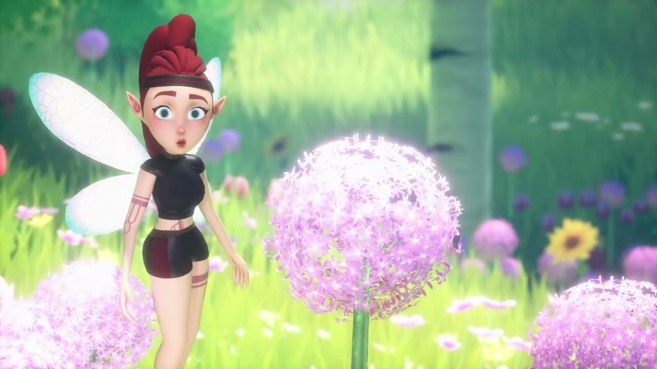 CGI Short animation Film : "Fairy and cat" By Shihong Zheng