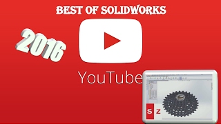 SOLIDWORKS Shimano XT M770 9 speed Cassette TUTORIAL