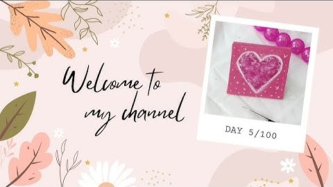 5/100 days challenge. Mini canvas art idea. Moon ✨Love Girl ✨ #painting #minicanvas #artwork