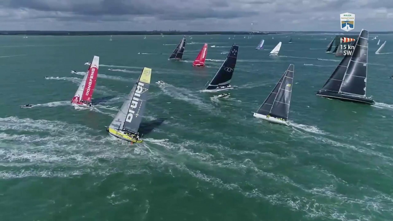 Rolex Fastnet Race 2017 - IRC Zero & VO65 Start