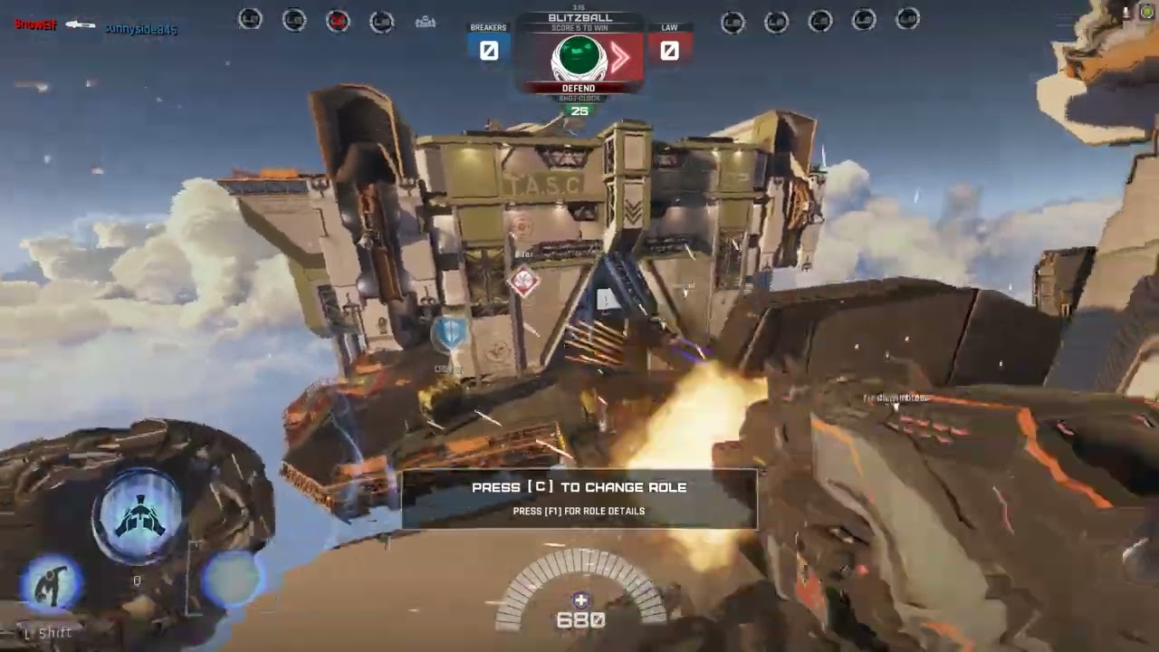 Lawbreakers Test 2024 - Juggernaut Gameplay