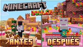 Intenté pasar MINECRAFT pero TODO es CARAMELO