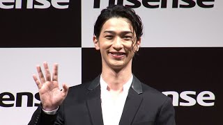 横浜流星、GWの楽しみはテレビで格闘技観戦（Hisense 新商品・新CM発表会／横浜流星）