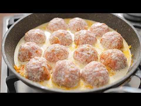 Очень вкусные тефтели в сливочном соусе