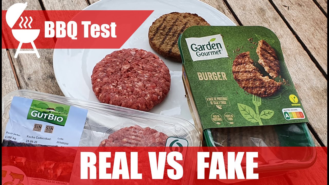 Real Burger Vs Fake Veggie Garden Gourmet Burgers On q Test Youtube
