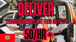 Easy Courier Service, No Doordash or Uber  Driving  Deliver Legal documents 50/hour screenshot 5