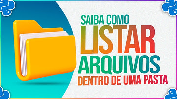 Como listar todos os arquivos dentro de uma pasta | #shorts