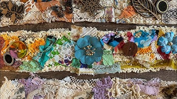 Fabric Snippet Rolls! ✂️- methods I’ve tried & what I think is the easiest