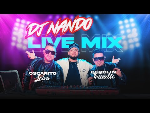 MIX MERENGUE VS BACHATA EN VIVO CON OSCARITO LEIVA Y BERCLIN TRUNDLE | DJ NANDO LIVE MIX