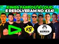 KNG FARPOU A LOUD E RESOLVERAM IR 4V4! BAK E STELUTO SE FARPARAM! TWO9 REFORÇOU E AMASSOU 😱🔥