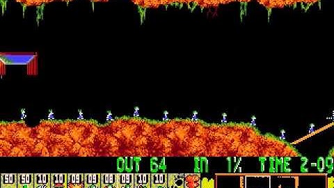 Lemmings - Tricky Level 1
