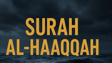 Surah Al-Haqqah | سورة الحاقة | Beautiful Tilawat with Sea Waves & Fish Video