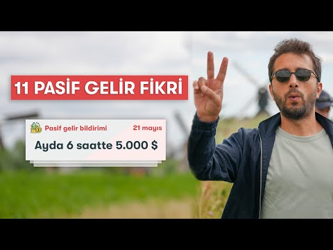 11 Pasif Gelir Fikri | Oturduğun yerden 5.000$ kazan ????