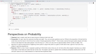 Bayes Rule with Continuous Random Variables (GR5065 2019-02-07)