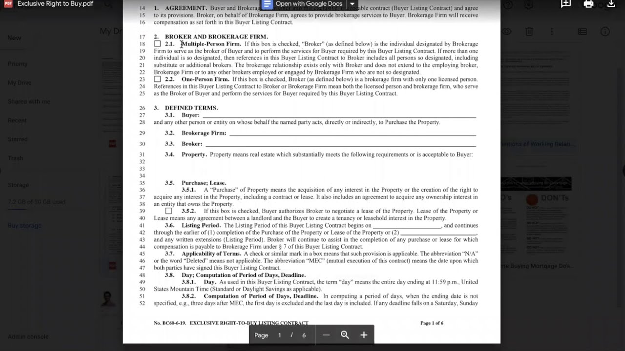 2021 Exp Realty Colorado Buyer Contracts with Cody Walker