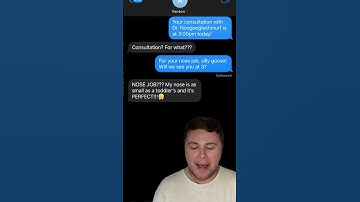 PLASTIC SURGERY!!!💉😅 *Texting Random Numbers!* #comedy #funny #text #prank