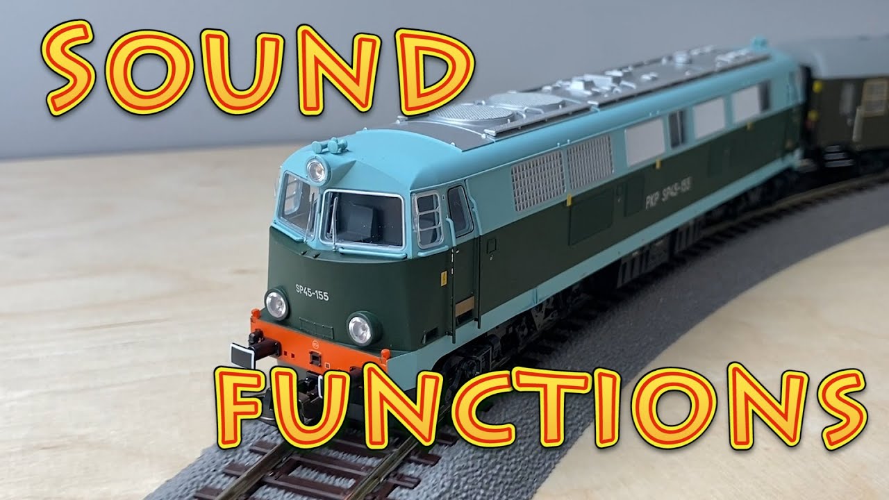 Episode 9 - Diesel loco SP45-155 (PIKO 96311) with ESU LockSound