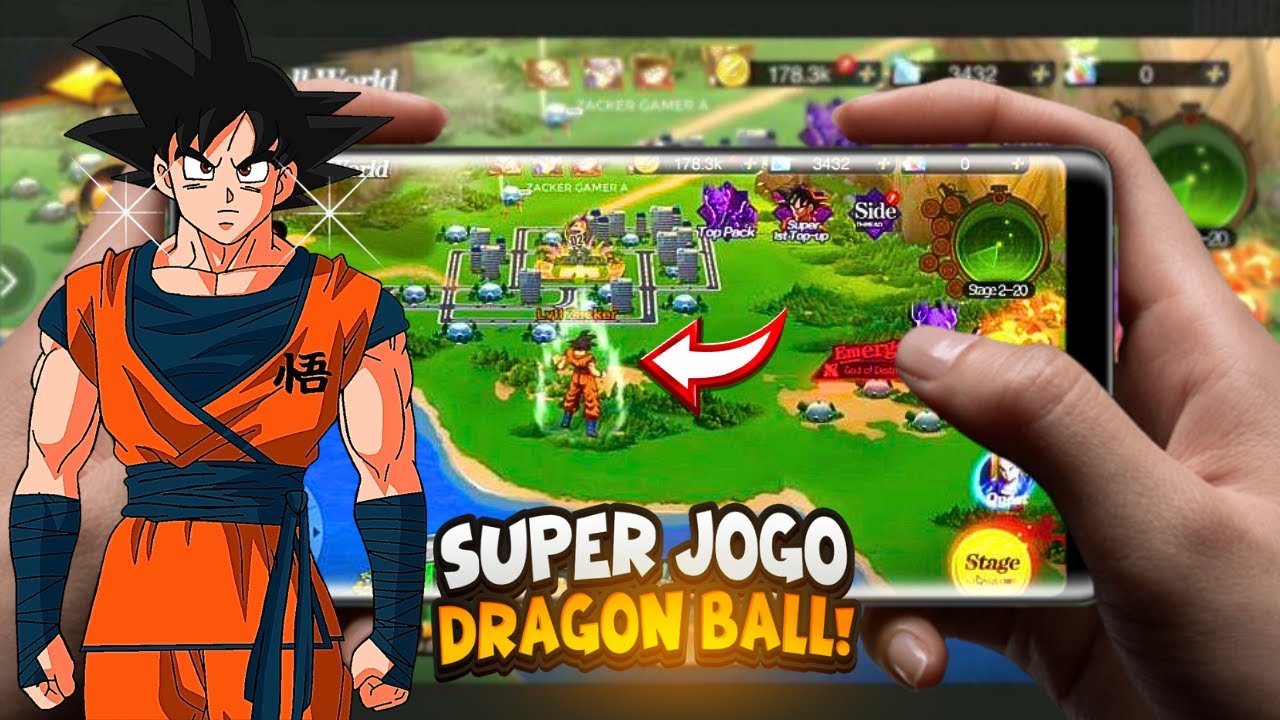 INACREDITÁVEL! SAIU NOVO JOGO DE DRAGON BALL Z PARA CELULAR ANDROID ...