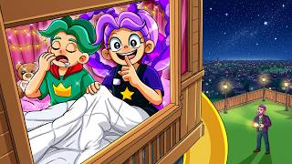 LILY LOVEBRAIDS'S Dad Can't Stop My Secret Sleepover | Animation