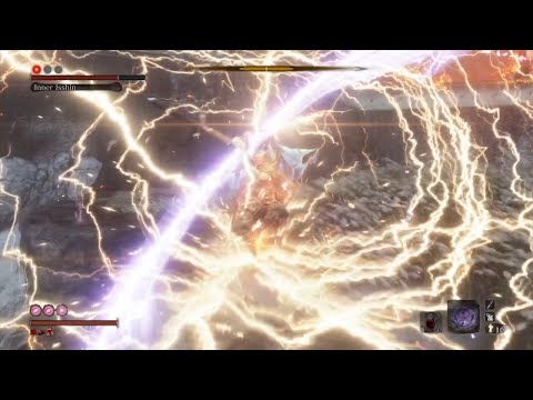 Sekiro - Inner Isshin - Sakura Dance Lightning Reversal & Lazulite Sacred Flame