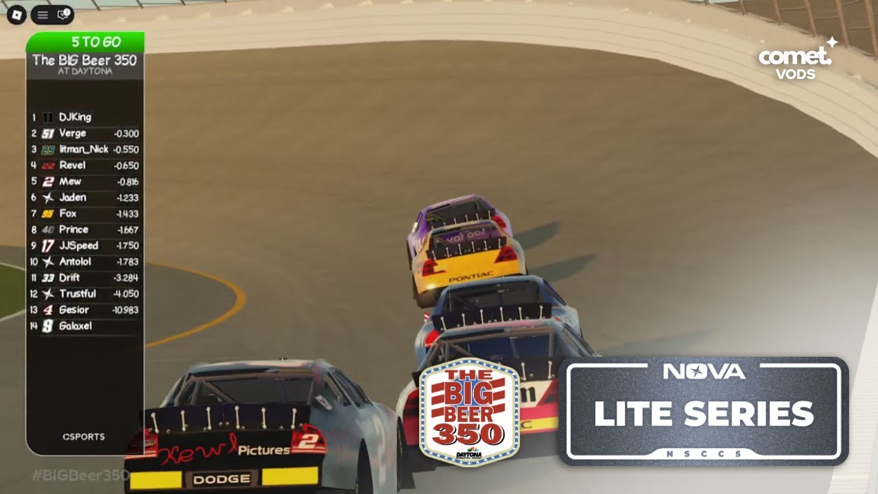 NOVA Lite Series VOD | The Big Beer 350 @ Daytona | comet* VODS