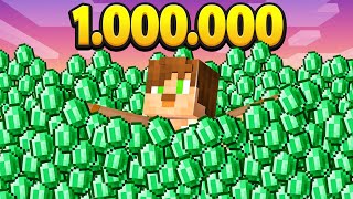 minecraft AMA 1.000.000 zümrüt topladım!