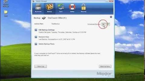 OT4 OT4 How do I restart Scheduled Backups_XP?