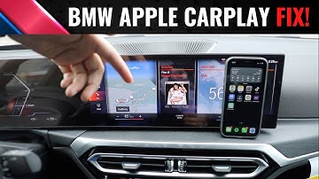 BMW Apple Carplay NOT Working? EASY FIX! (iDRIVE 8 - 2022+)