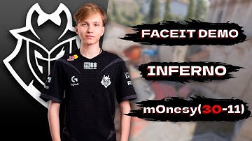 CS2 POV G2 m0nesy (30/11) w/b1t/yekindar/electronic/Topa vs FACEIT (INFERNO) FACEIT DEMO
