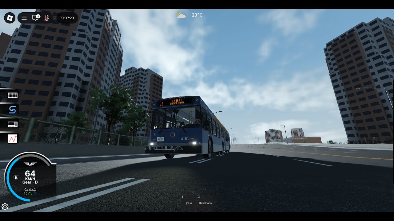 UPDATE! Vamos Bus Simulator | New Flyer DE60LF First Look & Drive | Roblox