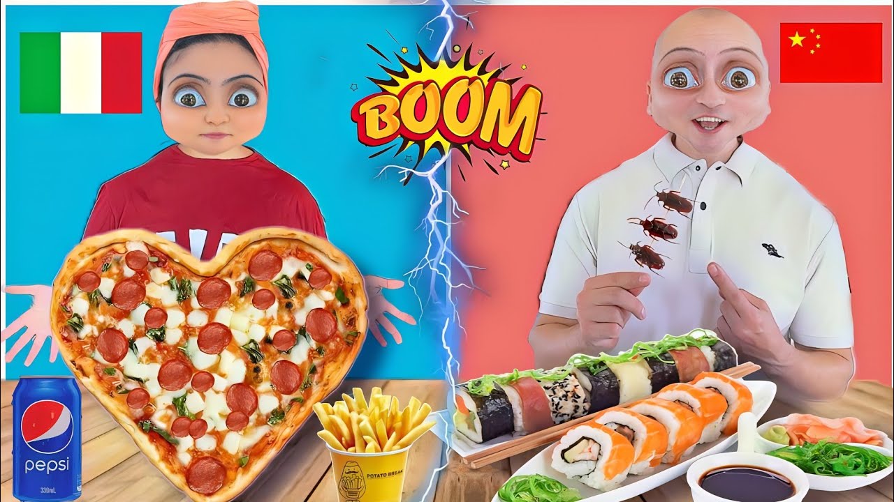 تحدي طبخ الطعام من بلاد مختلفة | فكاهي