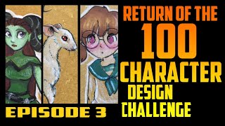 100 Character Drawing CHALLENGE Season 2 3