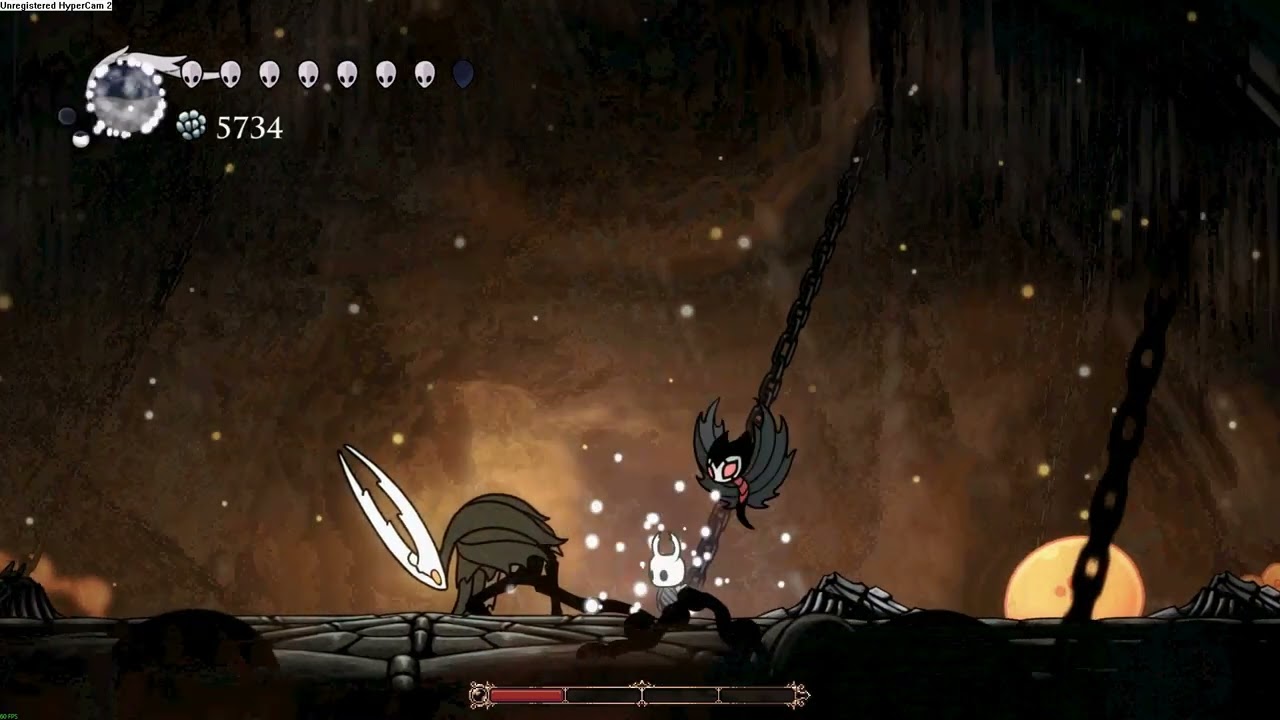 Hollow Knight boss fight (bad ending) (hypercam)
