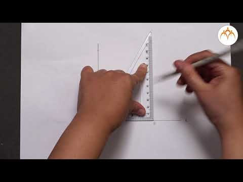 Construction of a parallel line at a given distance