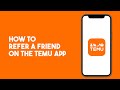 How to Refer a Friend on Temu