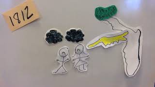 Tumble and Blue stop motion book trailer