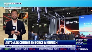 Auto: les Chinois en force au salon de Munich