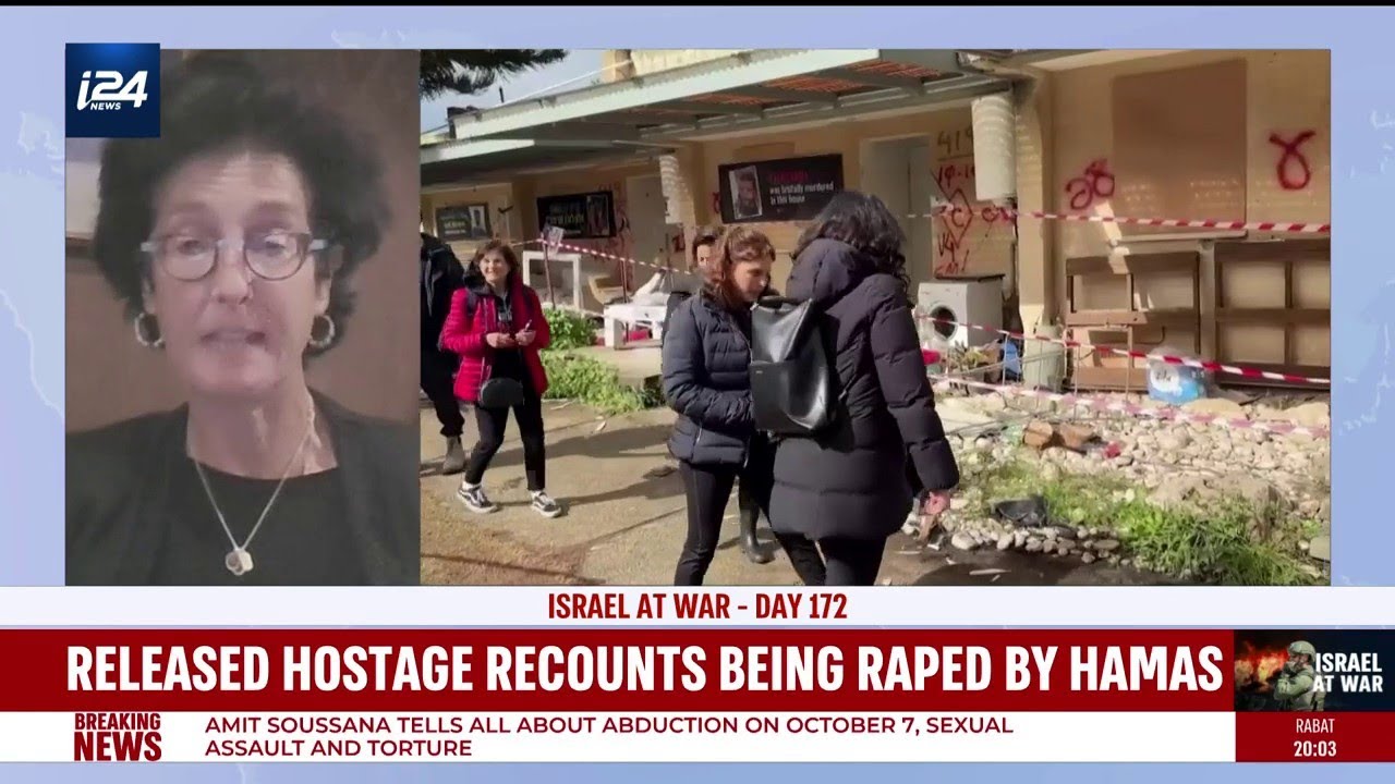 Released hostage recounts being raped by Hamas